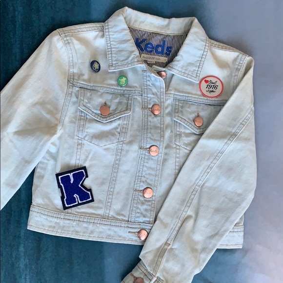 KEDS Light Washed Cropped Jean Jacket - Picture 2 of 7